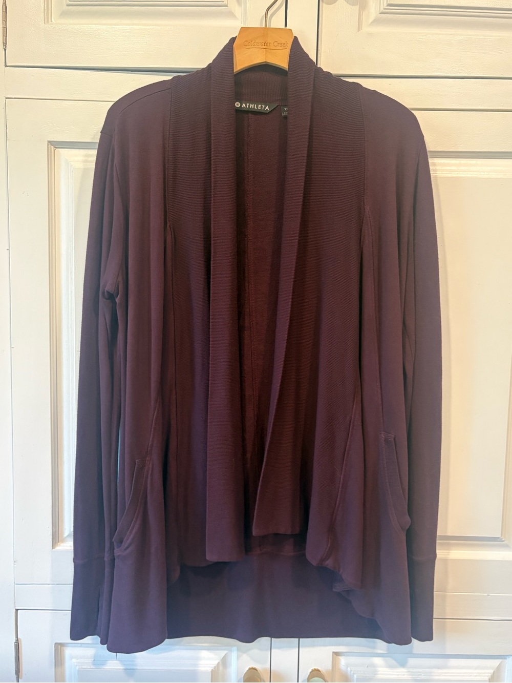 Athleta open front cardigan size XS